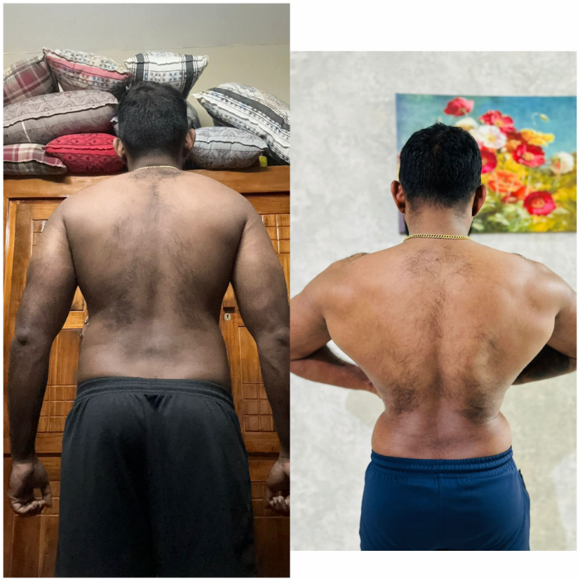 Client 12-week transformation