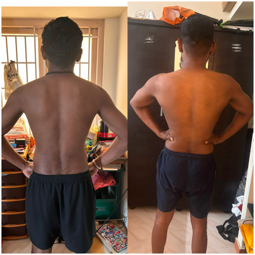 Client 12-week transformation