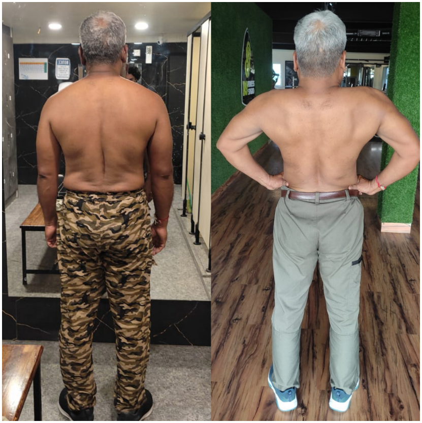 Client 12-week transformation