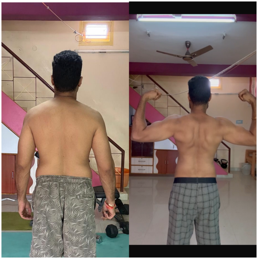 Client 12-week transformation