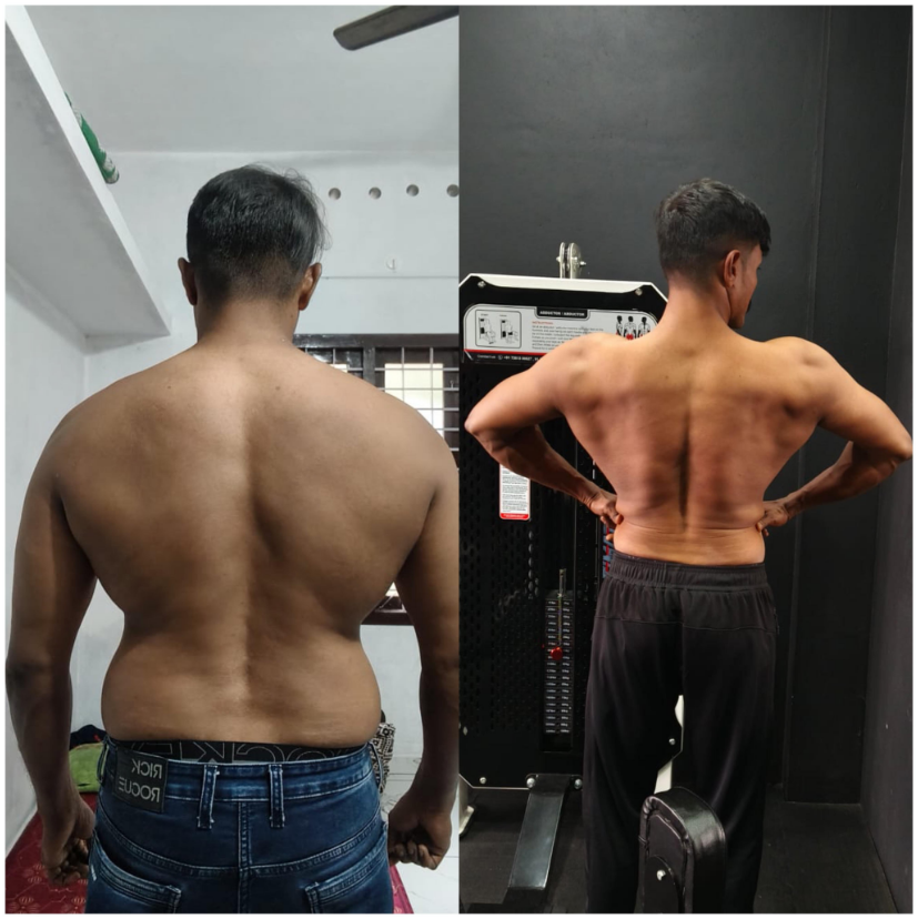 Client 12-week transformation